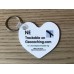 Sweetheart Large Trackable Tag (I love Geocaching)